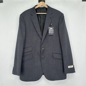 Joseph Abboud Men's Wool Blend Blazer 43R Union Made USA Quiet Luxury Tailored